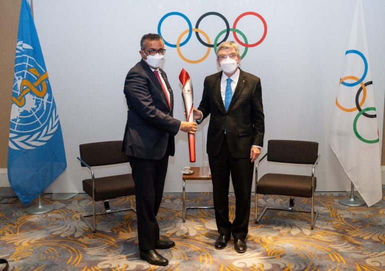 IOC and WHO reaffirm collaboration to promote vaccine equity and healthy lifestyles