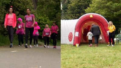 Islanders take to Saumarez Park in Guernsey to promote healthy living